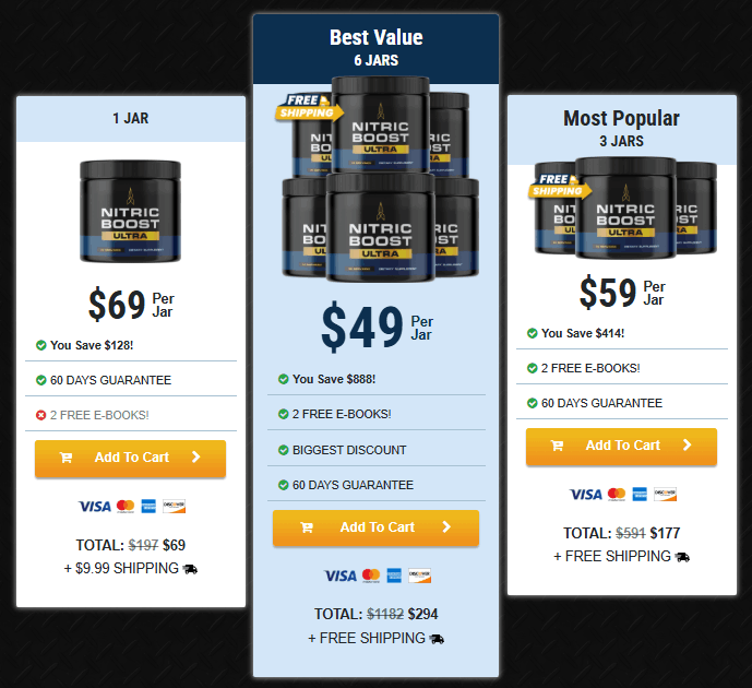 Nitric Boost Ultra Price-1